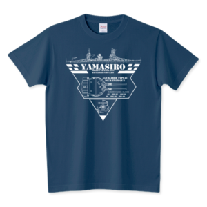 日本海軍扶桑型戦艦 山城  スタンダードTシャツ販売開始しました。