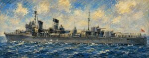 AI生成で蘇る特型駆逐艦「深雪」：貴重な写真から紡ぐ油絵調アートと悲劇の系譜
